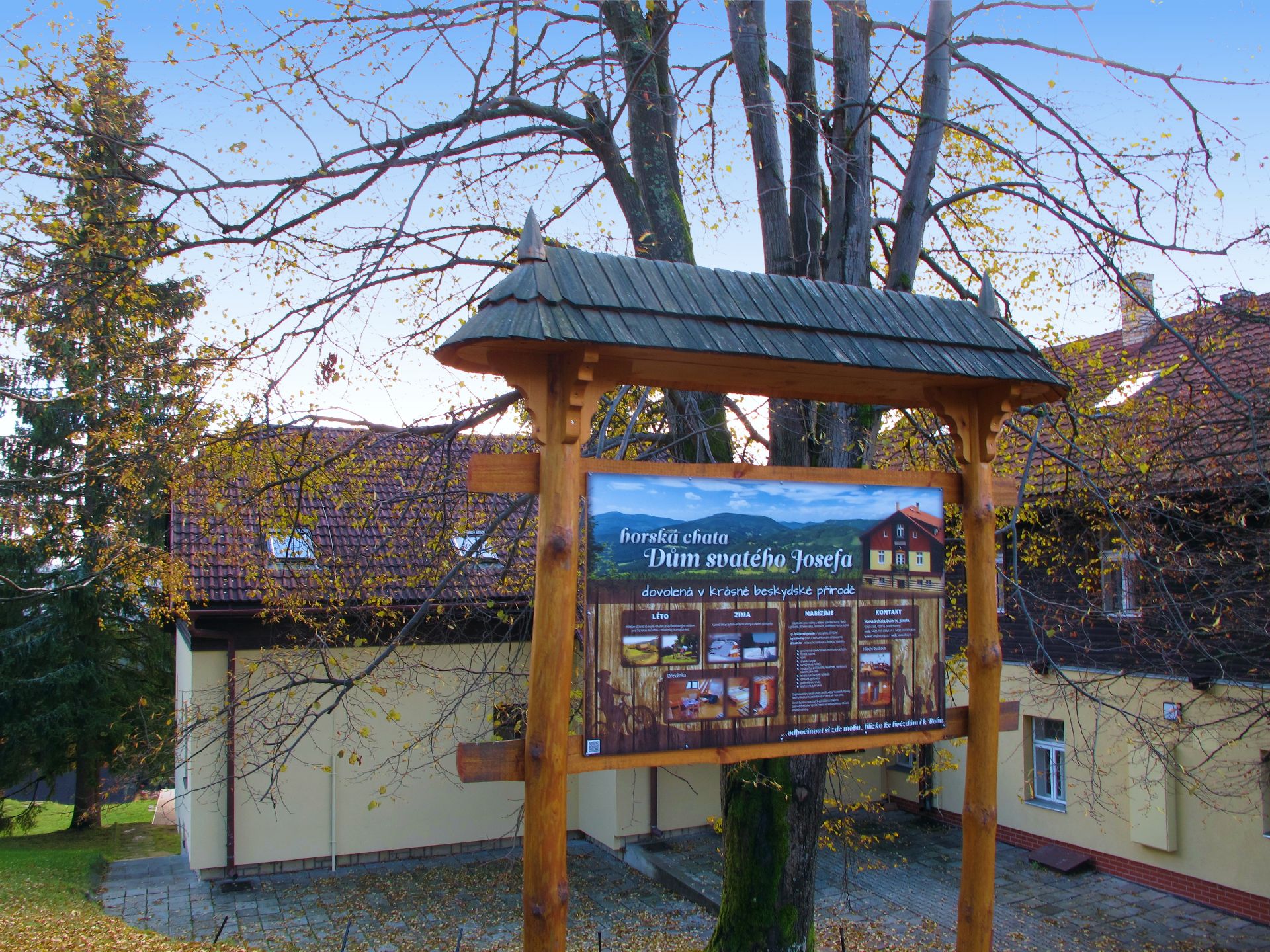 Staré Hamry - Gruň, Horská chata Dům sv. Josefa na Gruni - 